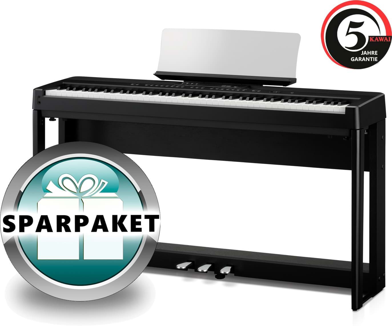 Kawai ES-920 B Digitalpiano - Schwarz - Sparpaket